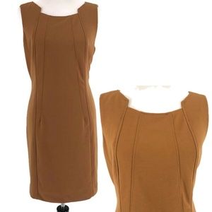 NWT Premise Sheath Dress Brown 12